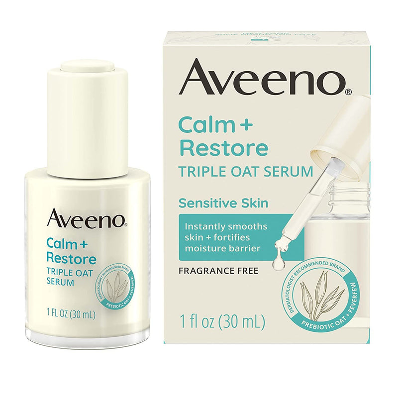 Aveeno Calm + Restore Triple Oat Hydrating Face Serum 1oz