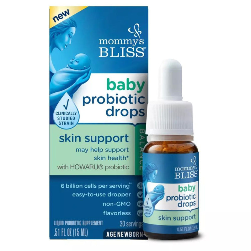 Mommy's Bliss Baby Probiotic Drops Skin Support - 0.5 fl oz