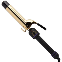 HOT TOOLS Signature Series Professional 24K Gold Curling Iron/Wand, 1. 5 inch