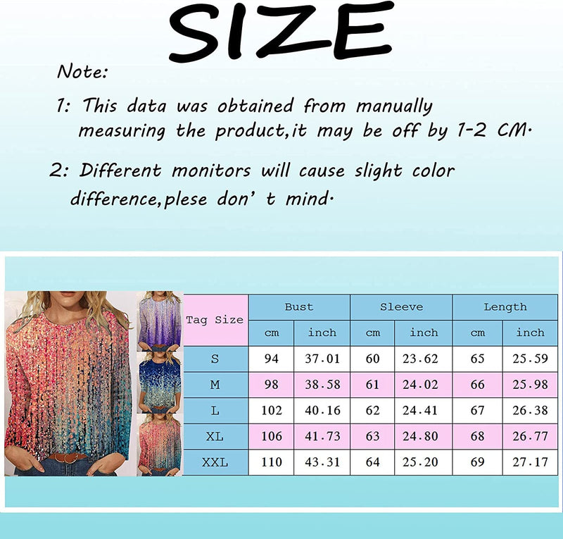 Women Tops and Blouses Dressy plus Size Long Sleeve Casual Sweatshirts 2022 Fashion Lovely Crewneck Tunic Tee