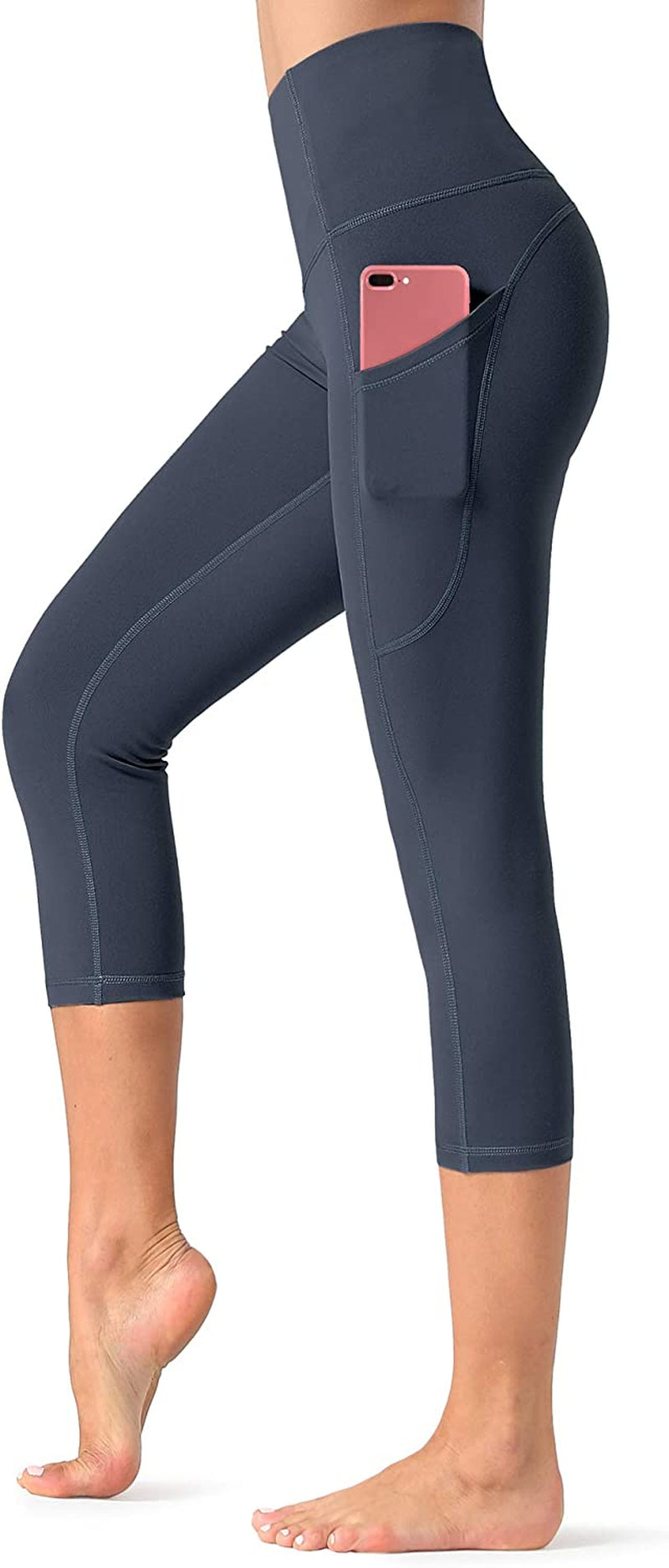 Shapermint High Waisted Compression Leggings Shapewear Women Medium Blue(  Navy) 