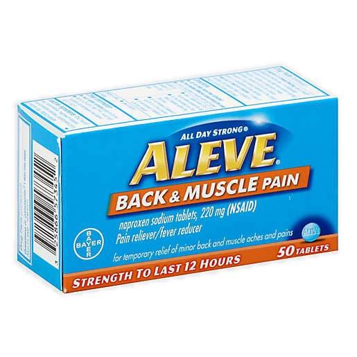 Copy of Aleve BACK & MUSCLE Pain Caplets 12 HR, 220 mg - 50 ct