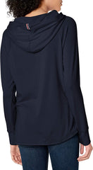 Tommy Hilfiger Women'S Premium Performance Hooded Long Sleeve Tee