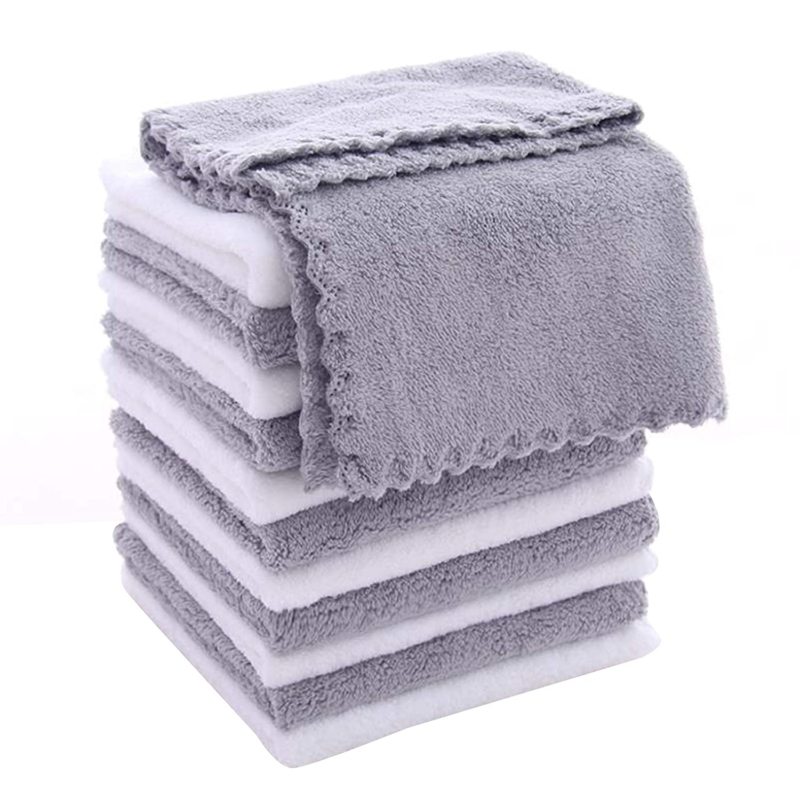 12 Pack Baby Washcloths - Extra Absorbent and Soft Wash Clothes for Newborns,