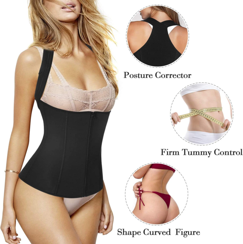Women Back Braces Posture Corrector Waist Trainer Vest Tummy Control Body Shaper
