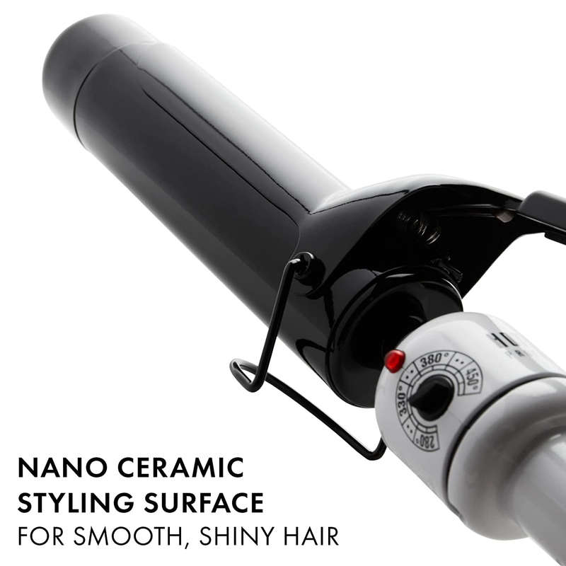 HOT TOOLS Pro Artist Nano Ceramic Curling Iron/Wand | for Smooth, Shiny Hair (1-1/2” In)