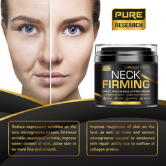 Neck Firming Cream - anti Wrinkle, Saggy Neck Tightener & Double Chin Reducer Cream 