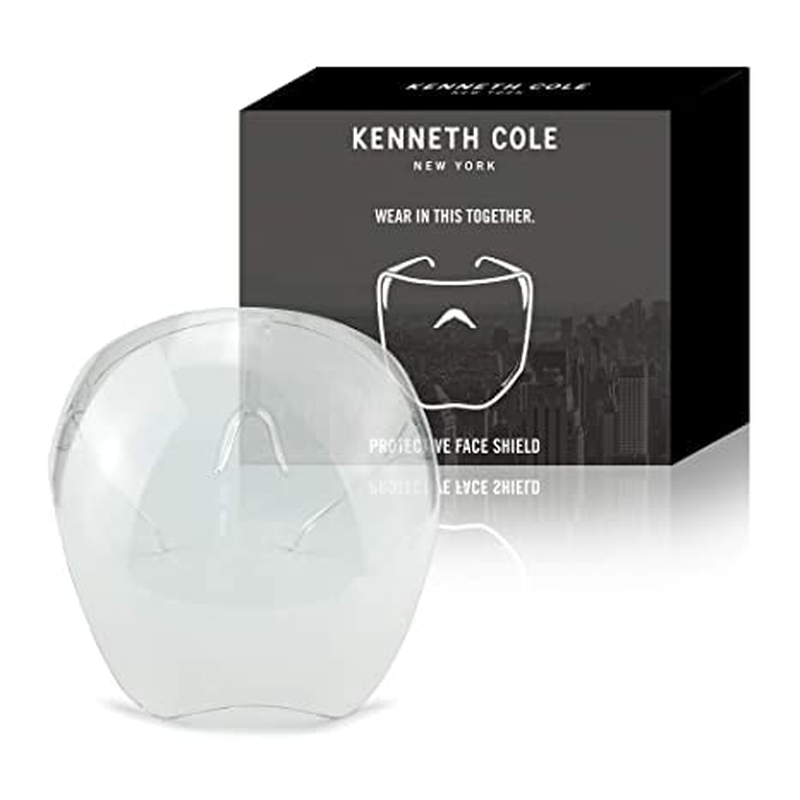 Kenneth Cole Face Shield with 180° Safety Coverage Anti-Fog Visor 