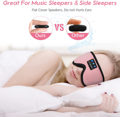 Sleep Headphones, Bluetooth Sleep Mask Lc-Dolida 3D Bluetooth Eye Mask for Sleeping Headphones 