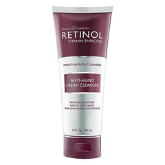 Retinol Anti Aging Cream Cleanser  Daily Deep Cleansing Facial Wash