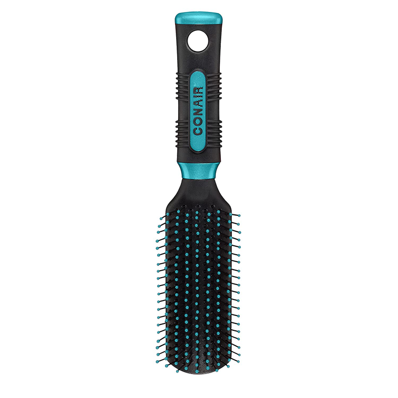 Conair Pro Hair Brush with Nylon Bristle, All-Purpose, Colors May Vary