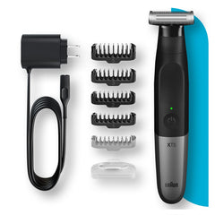 Braun Series XT5 – Beard Trimmer, Shaver and Electric Razor for Men, Body Grooming Kit for Manscaping, Durable One Blade, One Tool for Stubble, Hair, Groin, Underarms, XT5100