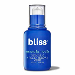 Bliss Renew & Smooth Serum, Glycolic + Plyhydroxy Acid