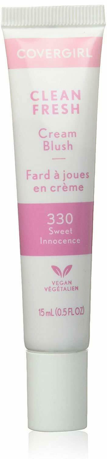 COVERGIRL Clean Fresh, Vegan Cream Blush, 330 Sweet Innocence