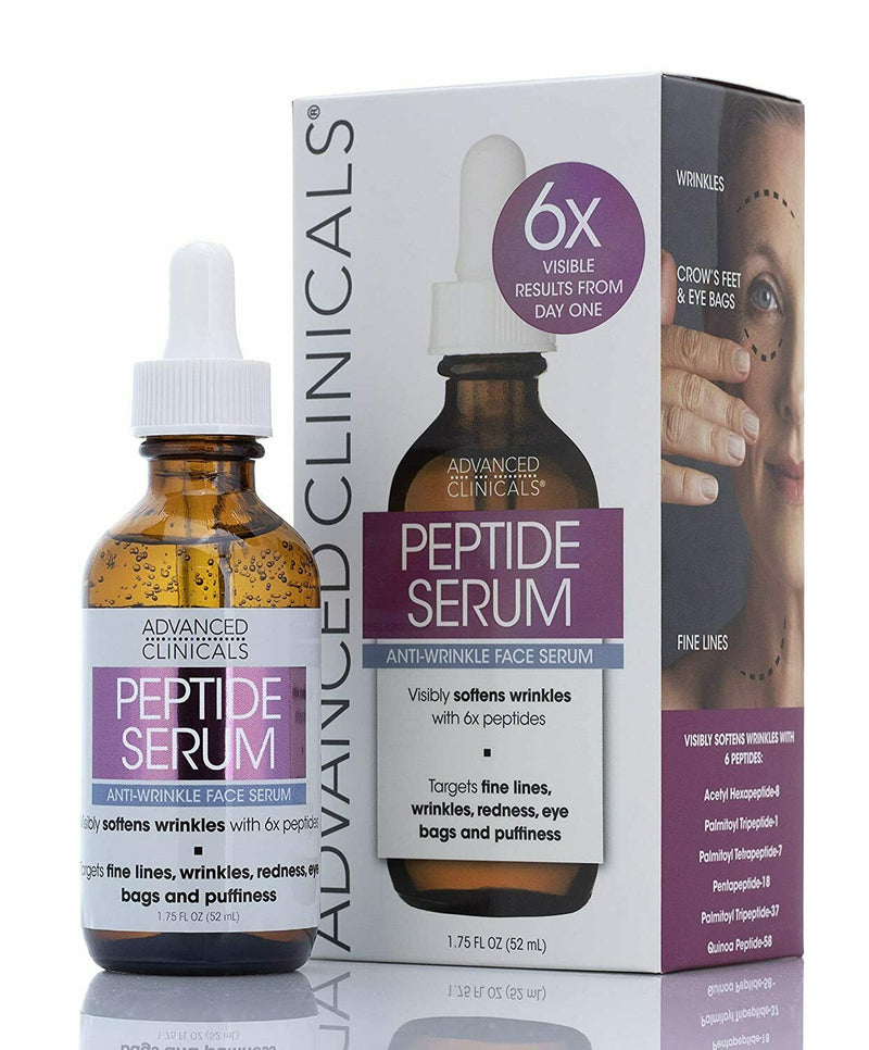 Advanced Clinicals Peptide Serum Anti Wrinkle Face Serum