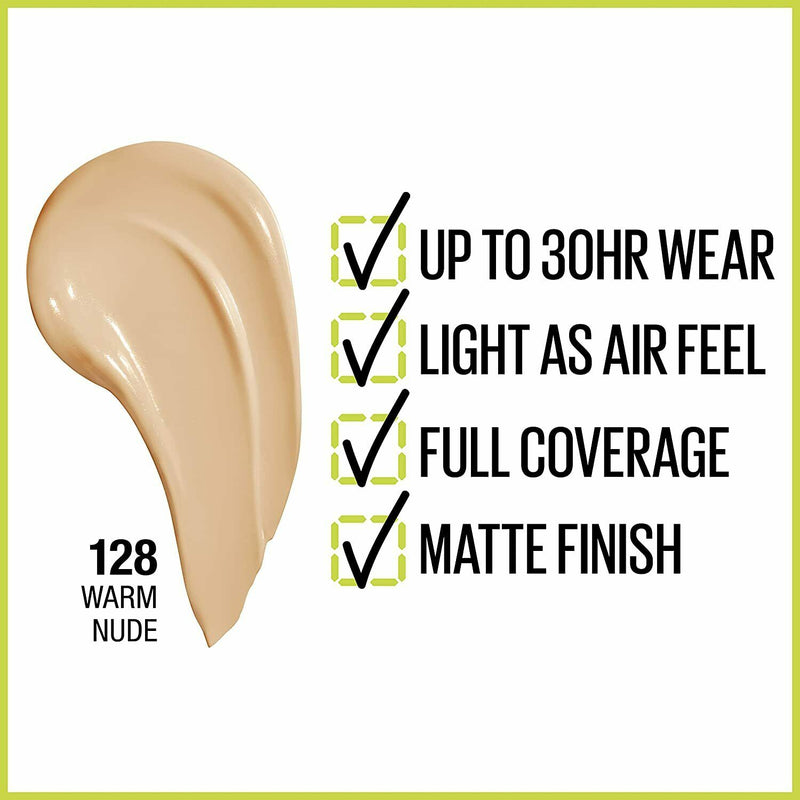 Maybelline Super Stay Full Coverage Liquid Foundation Makeup and Active Wear