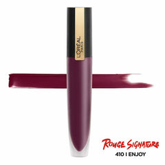 L'Oreal Paris Makeup Rouge Signature Matte Lip Stain I Enjoy  /Parisian Sunset