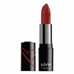 NYX PROFESSIONAL MAKEUP Shout Loud Satin Lipstick( HOT IN HERE)