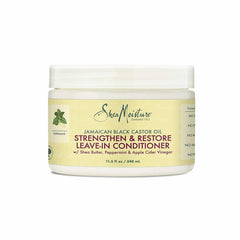 SheaMoisture Leave In Conditioner for Over-Processed Damaged Hair Castor Oil