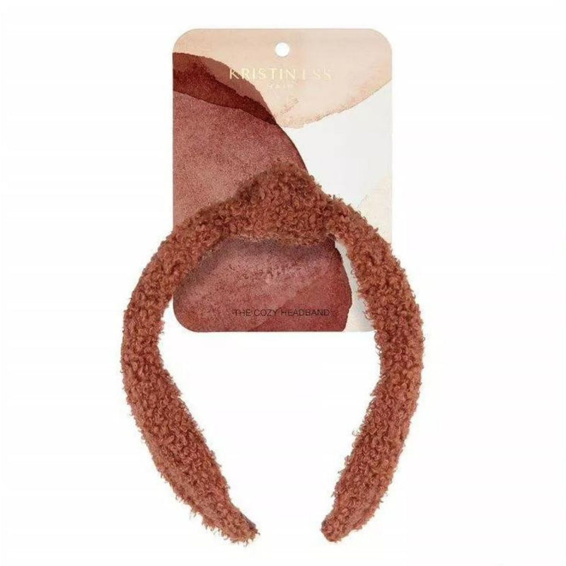 Kristin Ess Cozy Headband, Soft and comfortable Rust Color