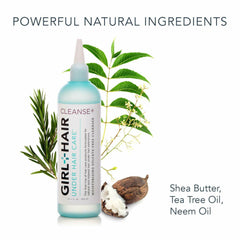 Girl + Hair Cleanse with Shea Butter & Tea Tree Oil Ultra Moisturizing 