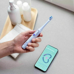 Colgate HUM Smart Rechargeable Electric Toothbrush - Sonic Vibrations - Blue