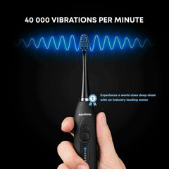 AquaSonic Duo Dual Handle Ultra Whitening 40,000 VPM Electric Toothbrushes
