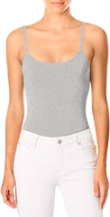 Hanes Women'S Stretch Cotton Cami with Built-In Shelf Bra, Women’S Cotton Tank, Women’S Stretch Cotton Camisole