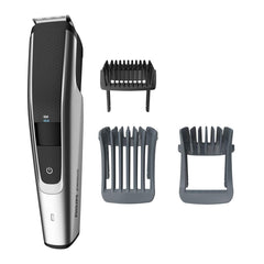 Philips Series 5000 Norelco Electric Cordless One Pass Beard and Stubble Trimmer with Washable Feature, Black and Silver, BT5511/49