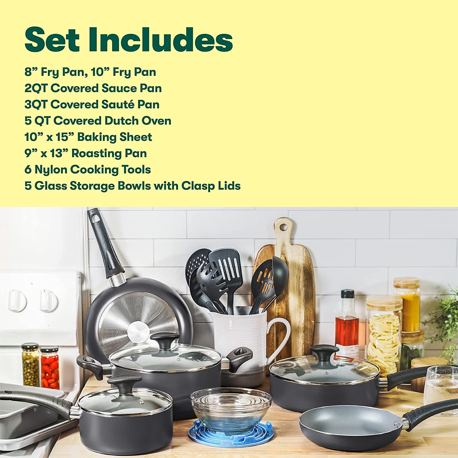 Kitchen Essentials, Saucepan Set