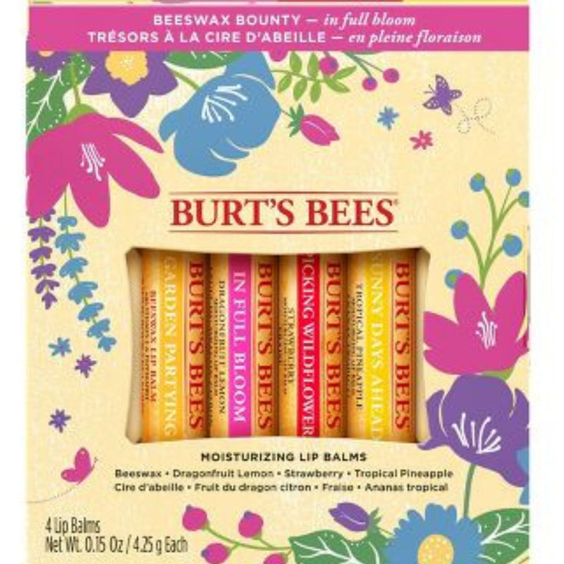 Burts Bees Beeswax Bounty Lip Balm Gift Set