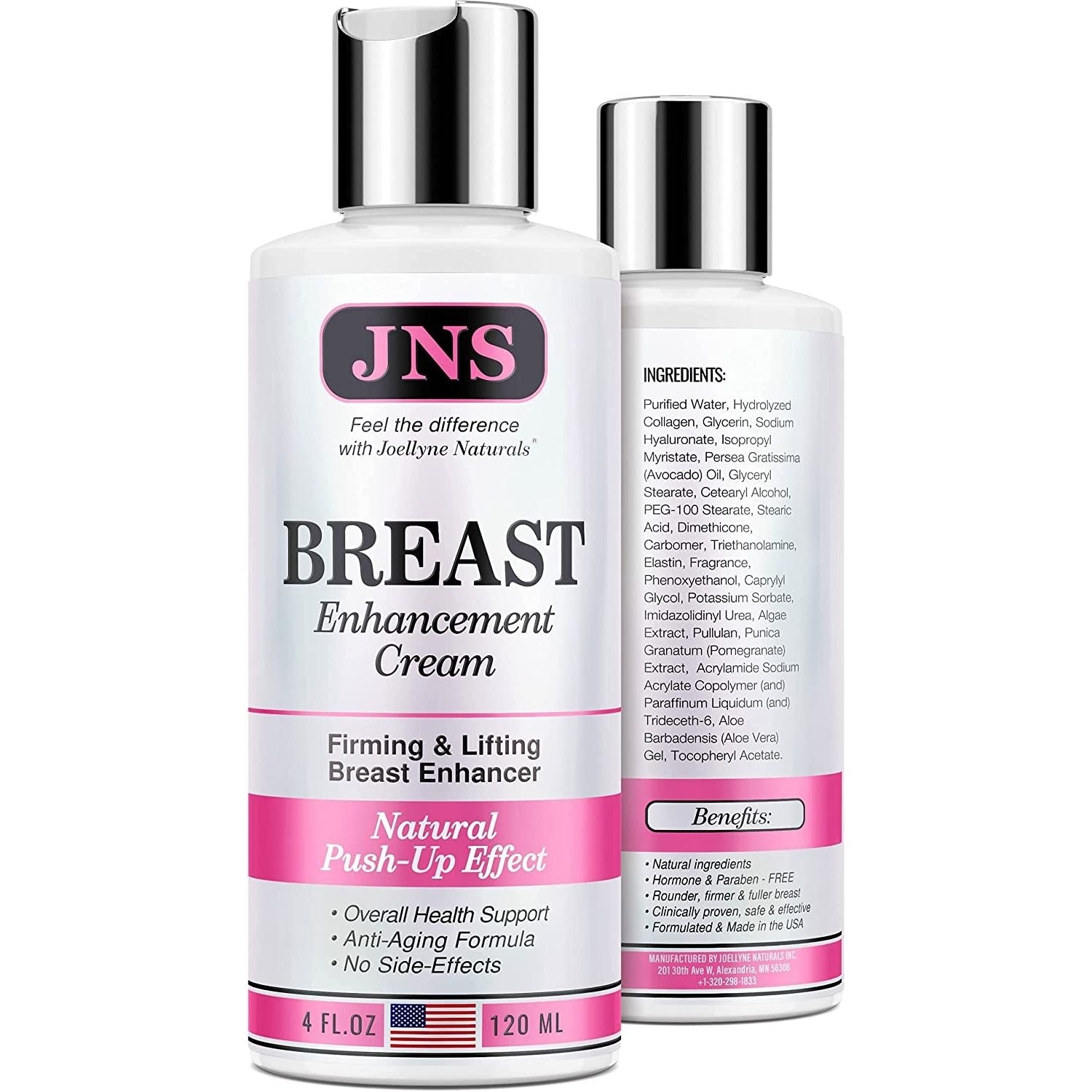 Breast Enhancement & Enlargement Cream- Clinically Proven for Bigger,  Fuller Breasts. Firms, Plumps & Lifts your Boobs. Natural Enhancer &  Alternative