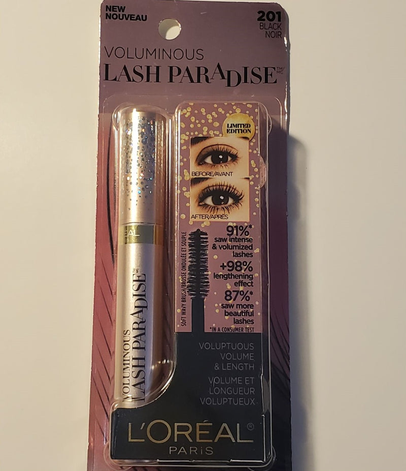 L'Oreal Paris Lash Paradise Glitter Special Pack Mascara  201Black