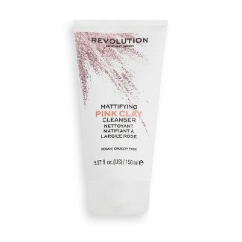 Makeup Revolution Skincare Mattifying Pink Clay Cleanser
