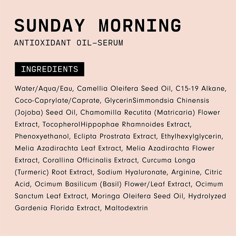 Versed Sunday Morning Antioxidant Oil-Serum