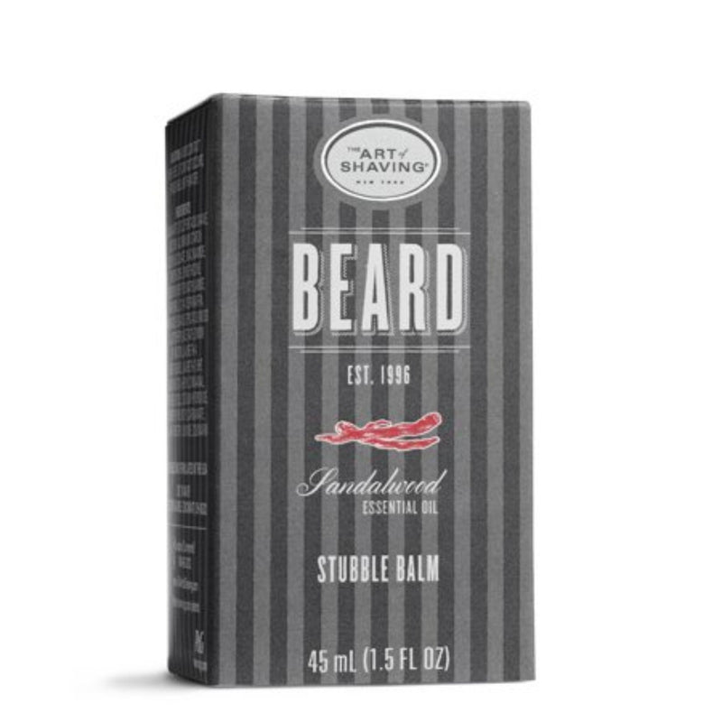The Art Of Shaving Men's Sandalwood Stubble Beard Balm - 1.5oz