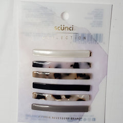 scunci Collection Assorted Resin Bobby Pins - 6pk